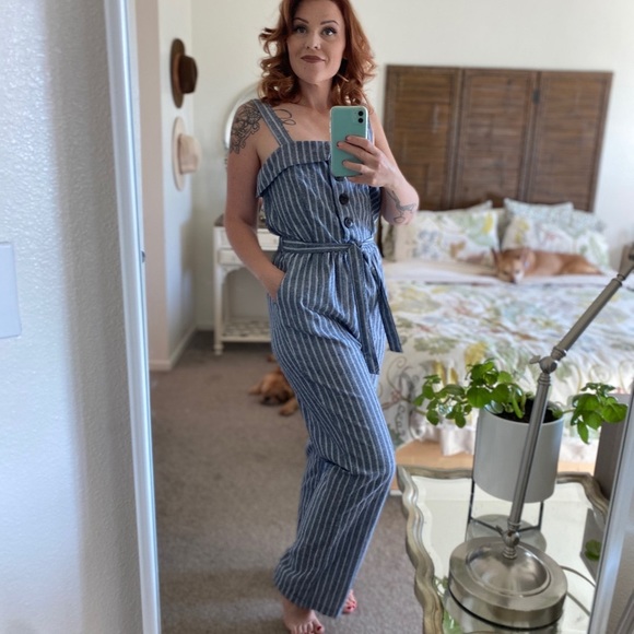 Ci Sono Pants - Linen Romper